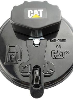 卡特挖掘机油箱盖CAT313302GC锁33639D2IXQL新款柴油箱盖4挂配件