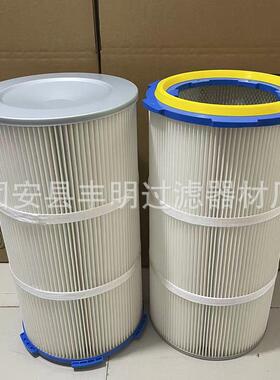 六耳快拆除尘滤筒喷粉塑喷打磨台阻燃滤芯静JUV涂六耳除尘电滤喷