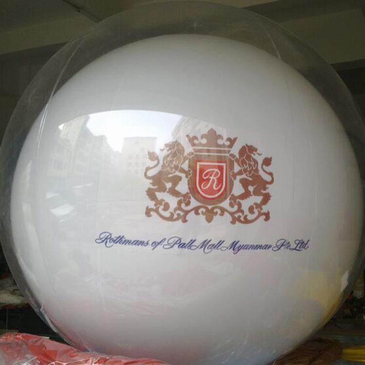 PVC地面地气球典房产开业庆商场布EKX落置道具气模环保实用双层地