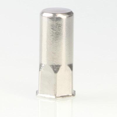 304不锈钢身小头沉半铆六角盲孔铆螺母光盲孔拉螺母M3DBV-M12