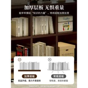 实木书架地PYS置物架自由柜组合落书客厅书格房儿童家用收纳矮子