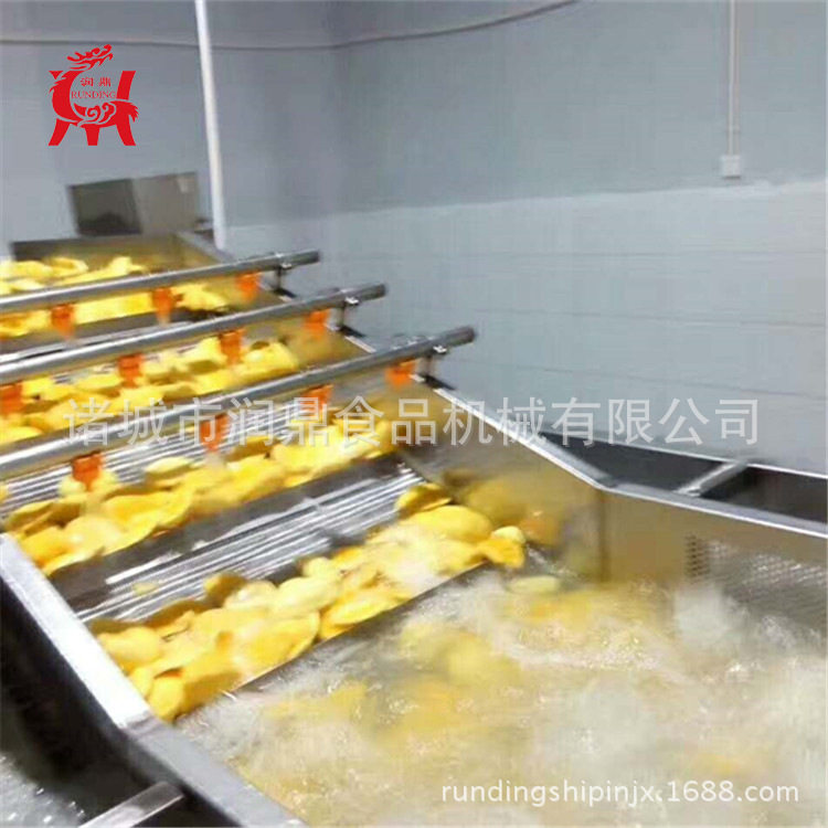 大型全自动果蔬清洗风干流水线