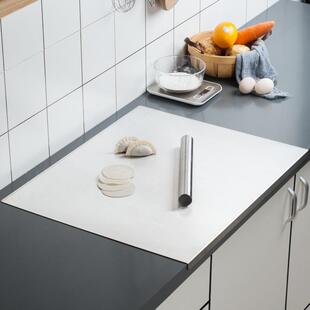 家用304锈2WgttM/n钢擀厨房面板灶台案板和菜板烘不培工具揉面垫