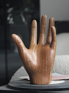 抽象艺术创意手掌饰品收纳展示KYX室架摆样板房客厅卧桌面件现代