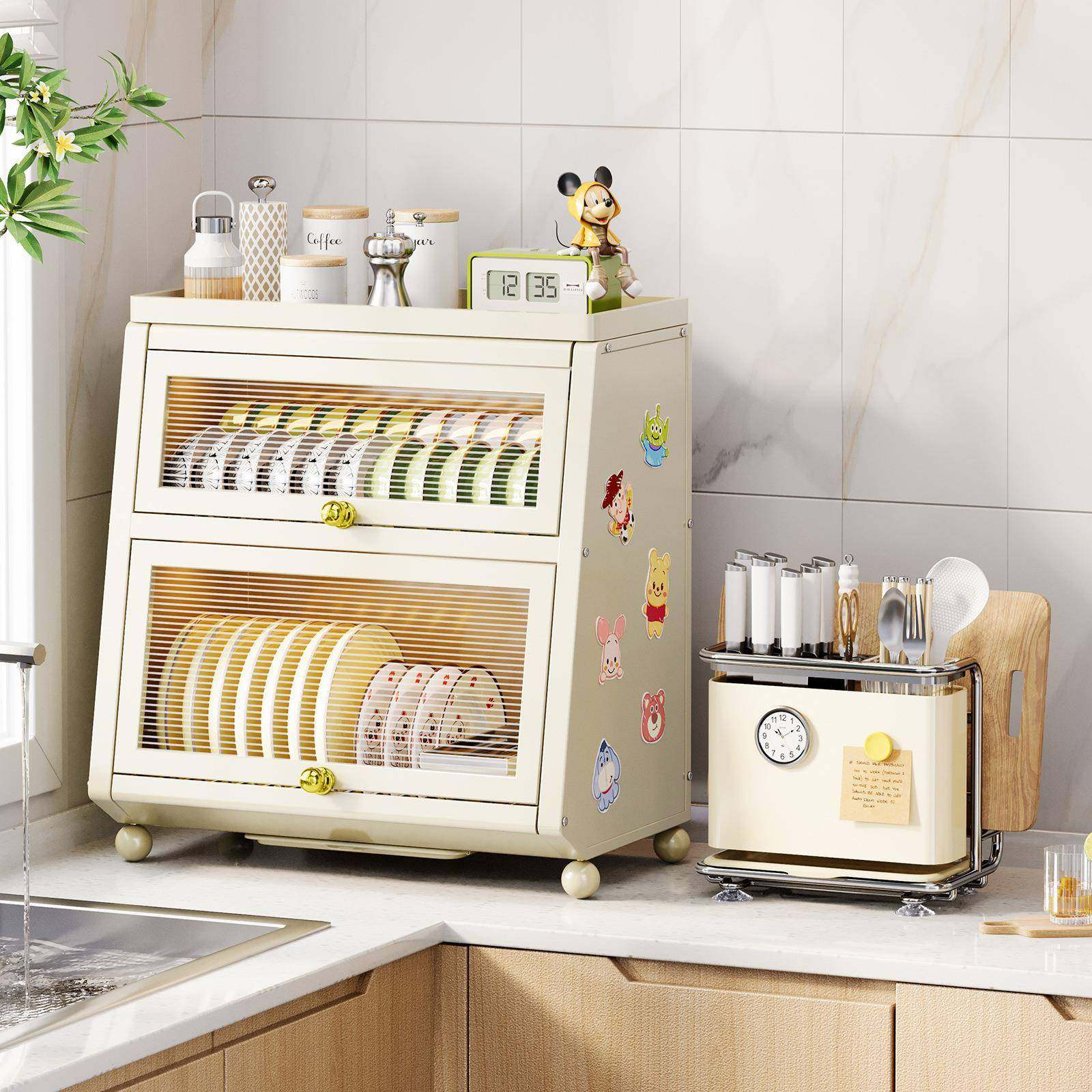 厨多房碗碟收纳架台面收置物TFK架放碗沥水架碗柜盘功能碗筷餐具,厨房/烹饪用具,抹布架/厨房清洁收纳架,淘宝优惠券,粉丝福利购,淘宝优惠卷