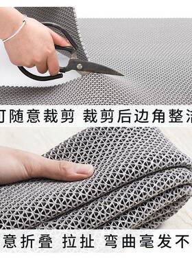 p垫s纹vc镂空地网防水防滑垫泳池地浴室厨房地毯防水防滑眼地垫