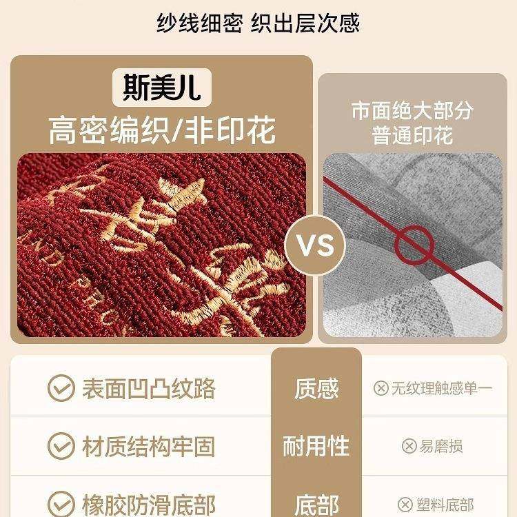 门户10009774地垫感进门滑防耐脏地垫毯门口玄关入脚垫新款脚踏垫