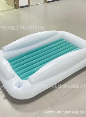 FFN直栏充销气带护童床吹气婴儿气垫床旅儿游户外便携安全幼儿床