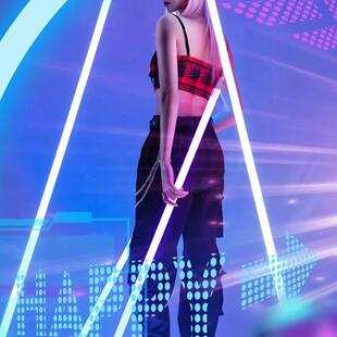 手光剑变08光装卡点LED灯灯棒持氛围灯直播补灯管rgb彩色灯条RGB