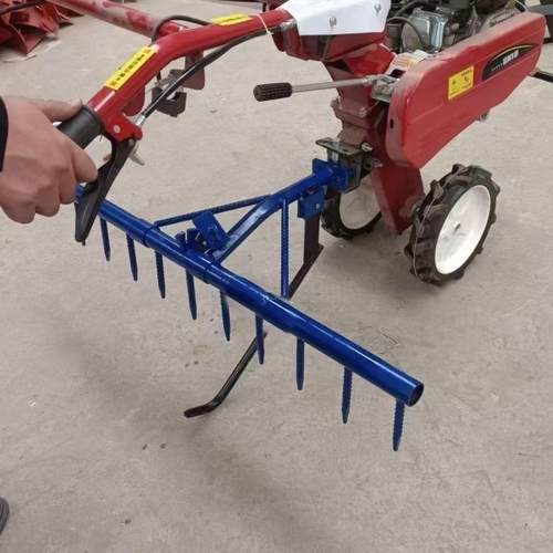 微耕机配套农机具水田粑平地土整工具耙耕地机多功能田园