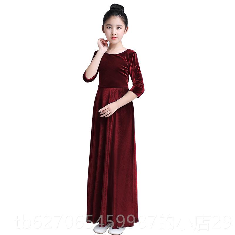 高档高级定制儿童礼服女童级礼服中大春童主持小晚提琴钢琴考演出图片