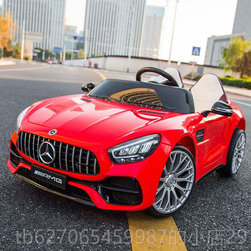 正品新款可坐双人儿童电动车小车孩四轮汽玩具车男女宝宝童车周岁