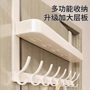 免打孔太空nm2541铝门后挂钩长衣加挂服挂架钩卧室门衣帽置物架门