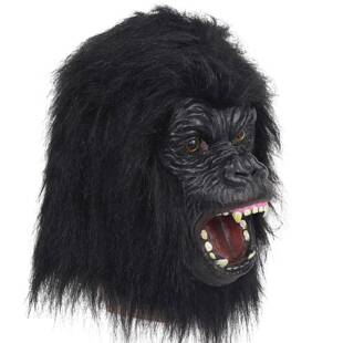 万节COS黑圣面猩猩金刚舞590会派对拍摄景头套场具