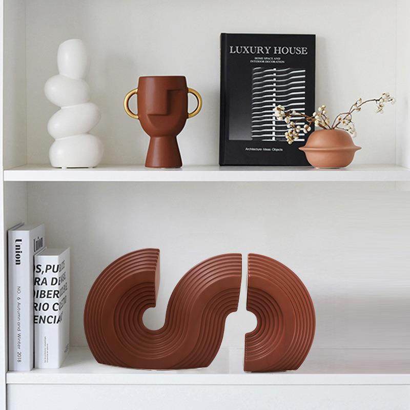 简约现代陶瓷装饰品摆件客厅餐厅电视柜博古架卧室书房软装摆设