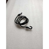 供应户外逸姿欣皮划艇运动配件独木舟4毫米乳胶1米双头弹力绳钩