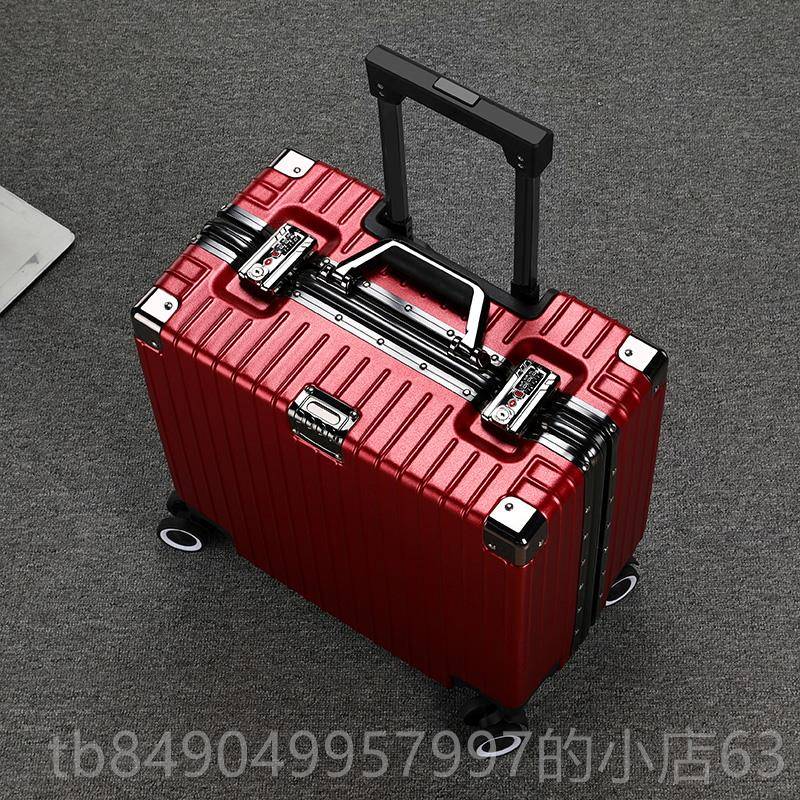 高档形登机行李箱20寸带可以上方飞机横版小型女短途码拉杆18万密图片