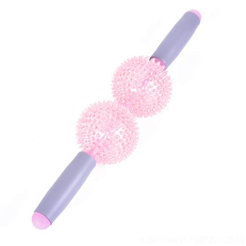 高档刺摩空心按摩棒膜小腿深棒层肌肉放松按摩筋经络滚轮瑜伽按棒