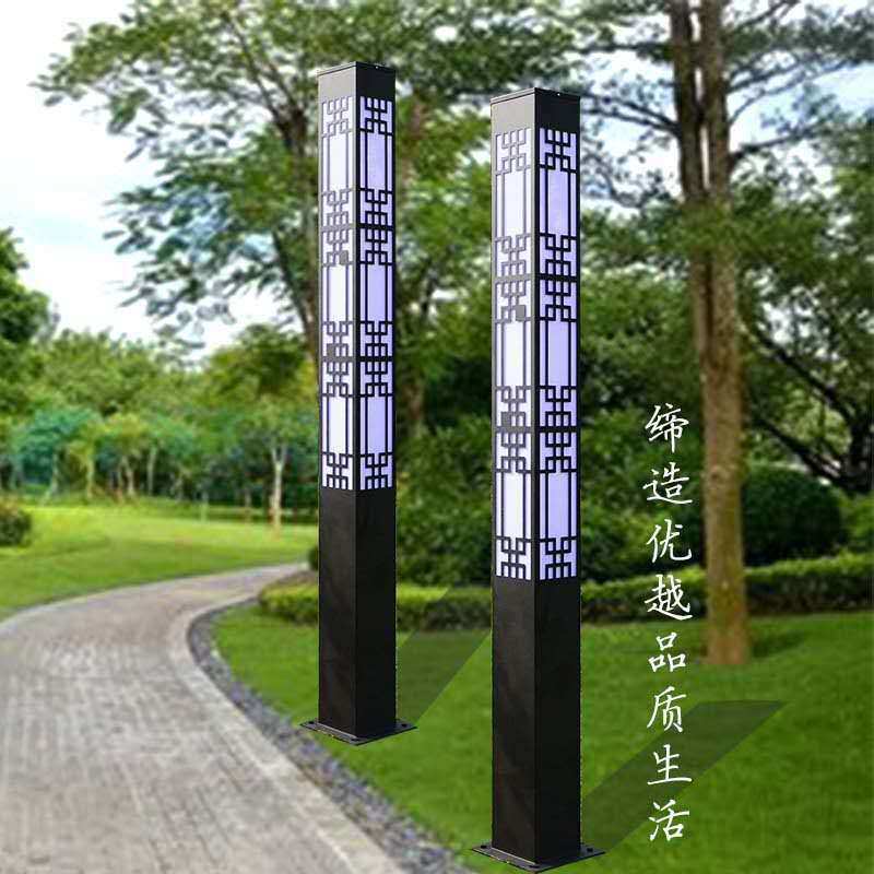 景观方灯户外灯led方形景观灯柱3米太阳能庭院灯小区园林公园路灯