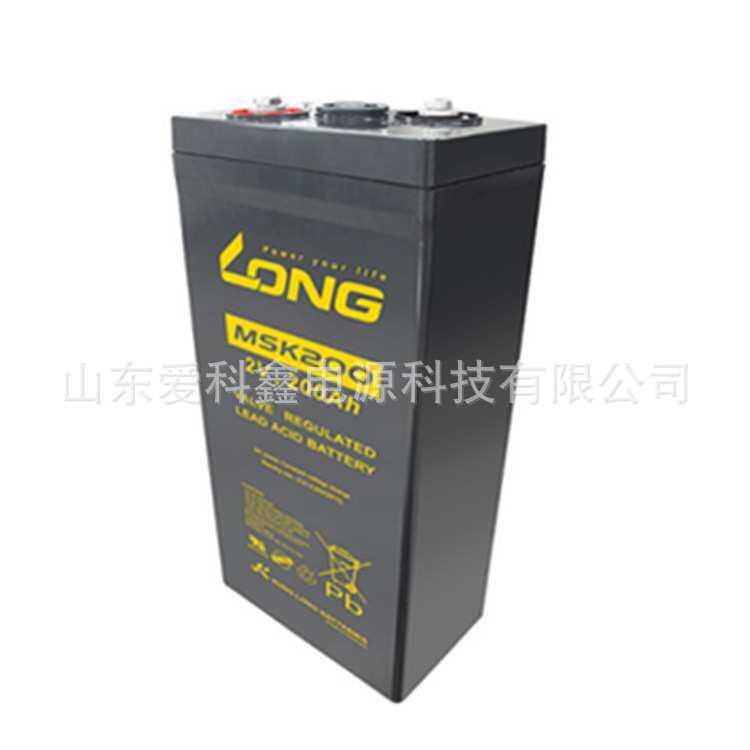广隆LONG蓄电池MSK200 2V200AH UPS/EPS直流屏/机房应急电瓶