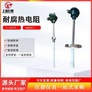上仪WZPN2-631-F耐腐热电阻耐磨Ni60涂层16mm直径pt100温度探头
