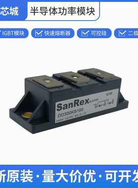 可控硅模块 三社DD300KB160  单向晶闸管质量保证批次23+