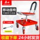 加厚静音万向轮工作凳家用干活凳汽车维修仓库整理快递分拣坐椅凳