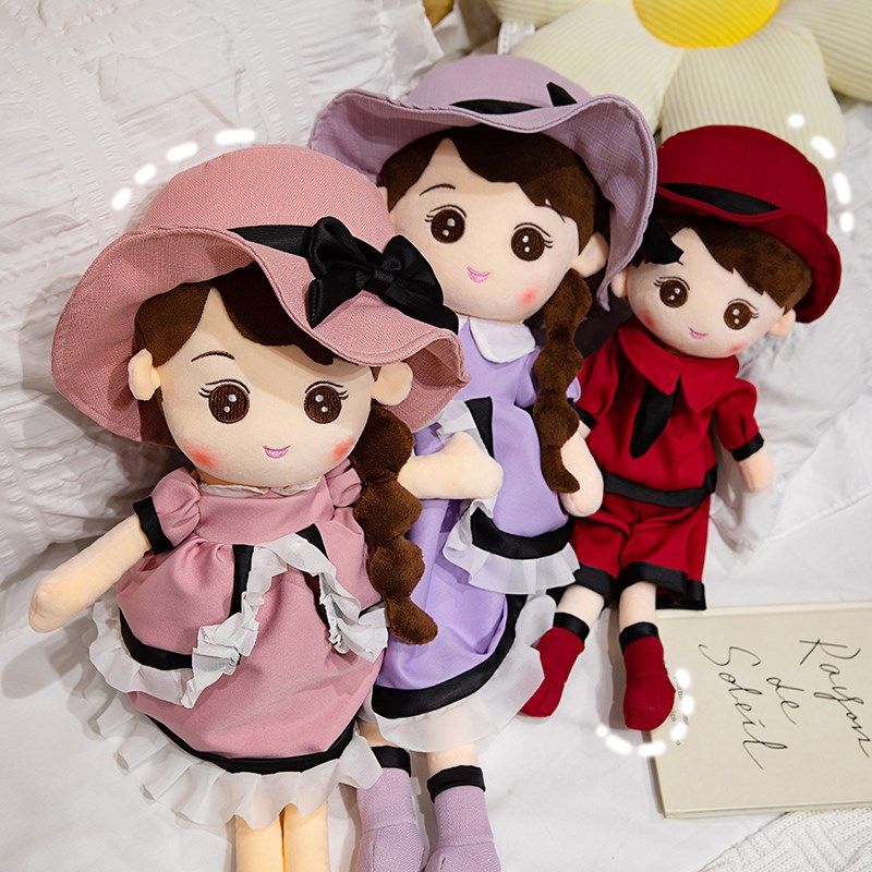 新婚情侣压床娃娃婚庆喜娃一对结婚礼物婚房床上布置新款高档中式