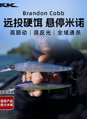 ARK悬停米诺路亚饵 J98/110SP+ 加长舌版高颤动远投鲈鱼鳜鱼假饵