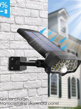 工院厂直D销新品鱼头鲨太阳能路LED灯17LED16LE庭灯太阳能壁灯