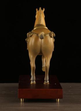 铜唐264马红装马饰品摆件家客厅品工居艺办公室桌面马到成功