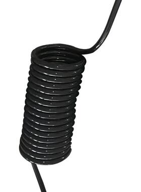 欧规弹簧线带品方字线尾电源3芯0DLN.75平PVCU/PI弹簧电源线