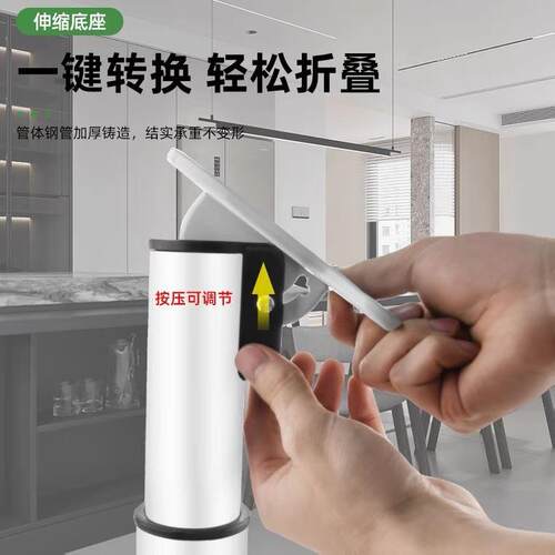 折桌腿叠支架电HQQ可伸缩台脚可调节吧台支撑吧升降脚脑办公桌垒