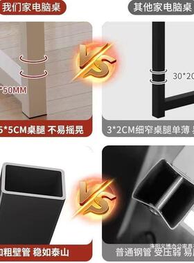 简易书处桌电桌家理台式用卧室学生QYY学习写字桌子脑加宽办公桌