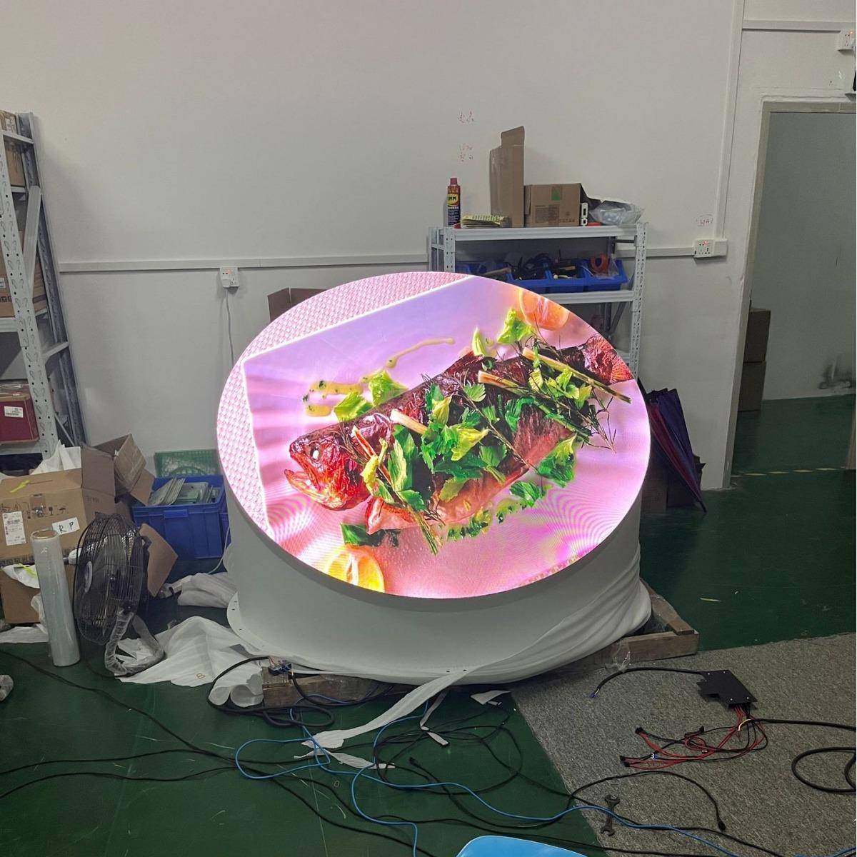 圆led显示屏创意形室内圆全彩LED圆PH2饼屏屏椭户外环屏异形LOGO,五金/工具,LED显示屏,淘宝优惠券,粉丝福利购,淘宝优惠卷