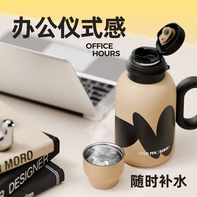 览L798a萌nMouen保温水壶大容量家用31L不锈e钢女高颜值户外热6水