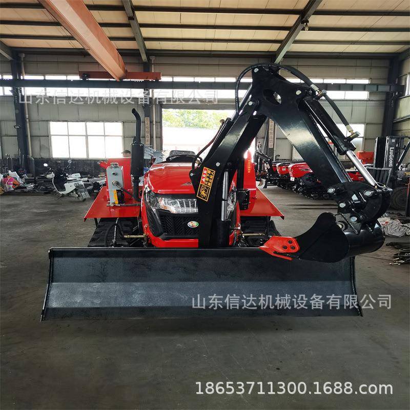 3机5马力水旱CHB两种用款履带赠4农具（旋耕、除草、开沟、送回填