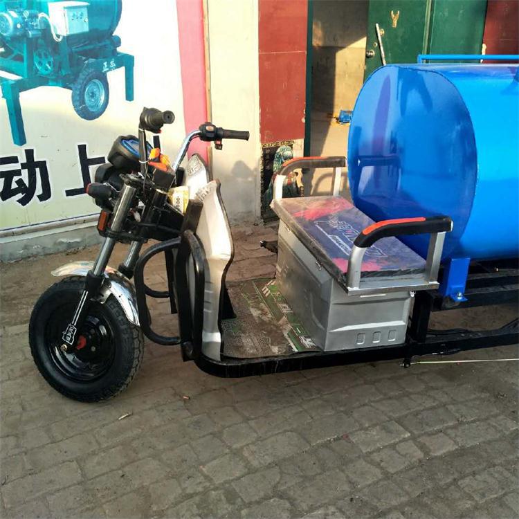 聚仁三轮电动雾炮洒水车工地降尘