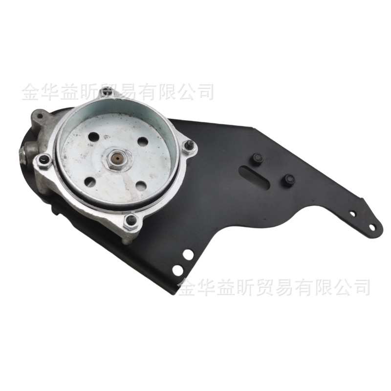 二冲四冲自行车汽油发动机后轮安装侧挂齿轮箱变速箱49cc