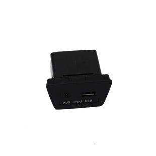 961202Z300适用于现代图森Aux USB端口接口黑色塑料插头 iPod