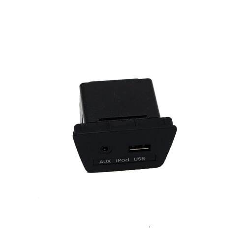 961202Z300适用于现代图森Aux iPod USB端口接口黑色塑料插头