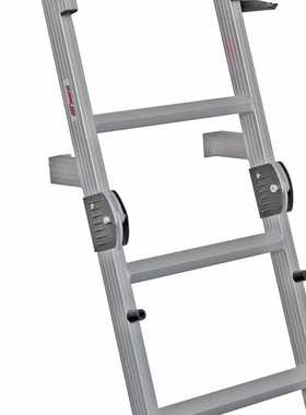 Extreme Max 3006.8881 豪华焊接铝折叠底座和浮舟梯子 - 4 步