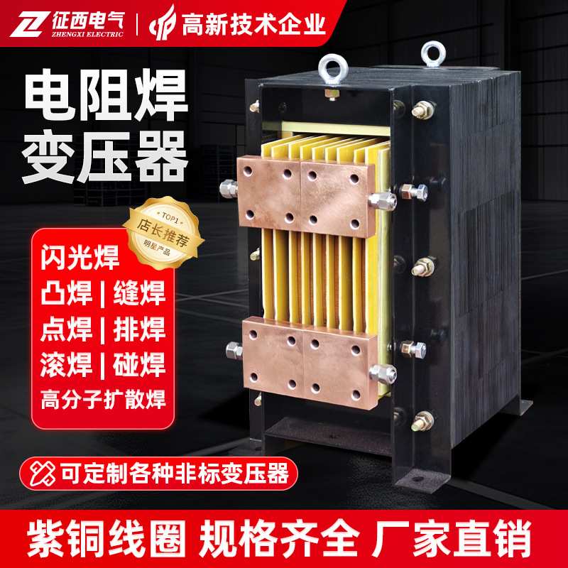 征西电阻焊变压器大电流低电压汽车家电制造工业级焊接设备使用
