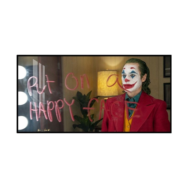 JOKER小丑电影海报挂画客厅玄关背景墙装饰画KTV酒吧美式工业风画,家居饰品,现代装饰画,淘宝优惠券,粉丝福利购,淘宝优惠卷