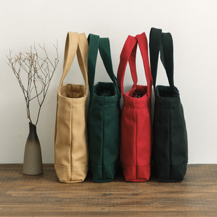 帆布手提包上班手拎小布包2020新款潮女包日韩春夏款休闲布艺包包