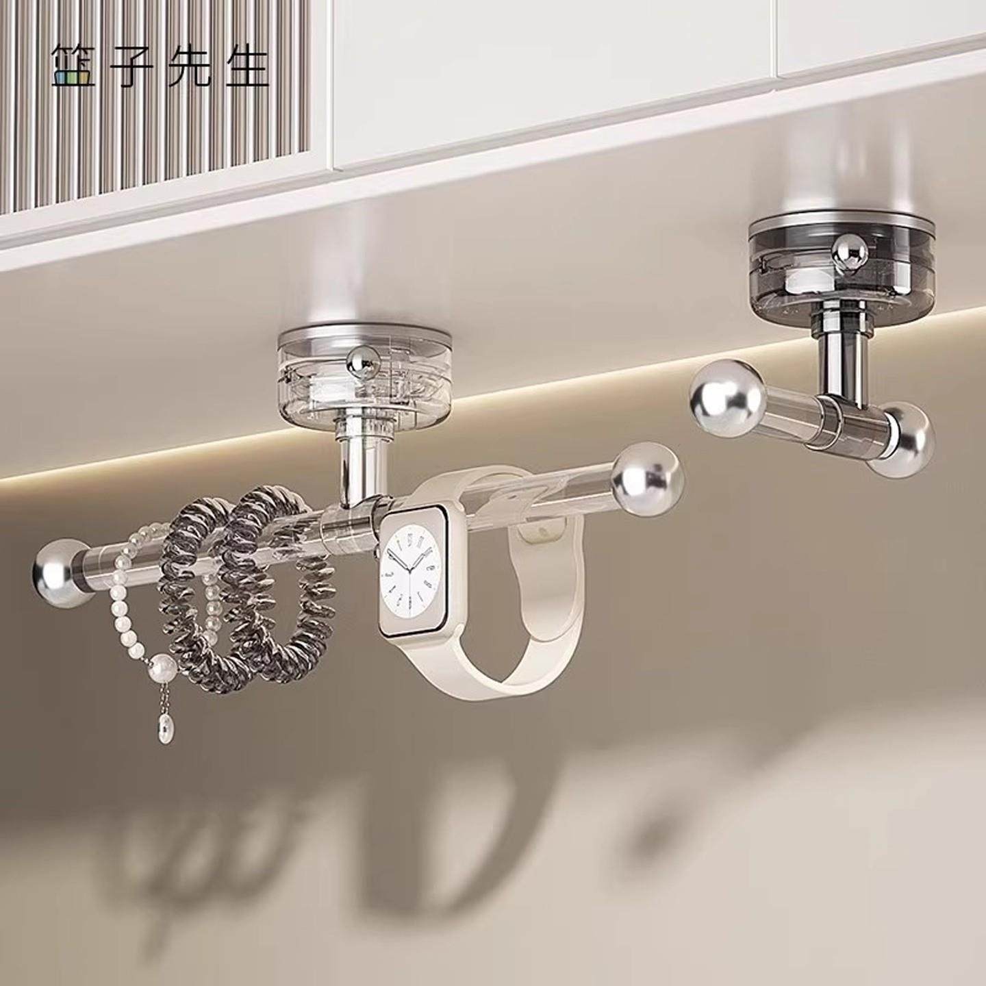 PNHAEH吸盘头绳挂钩免打孔发圈皮筋发饰挂勾浴室收纳架,家庭/个人清洁工具,脸盆架,淘宝优惠券,粉丝福利购,淘宝优惠卷