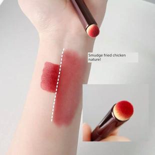 推荐圆头唇刷圆头口红晕染刷遮瑕刷便携唇部化妆刷专业遮瑕
