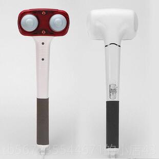 高档全电动手持按摩器双头位穴棒不求人身经捶敲击络拍打锤保健理
