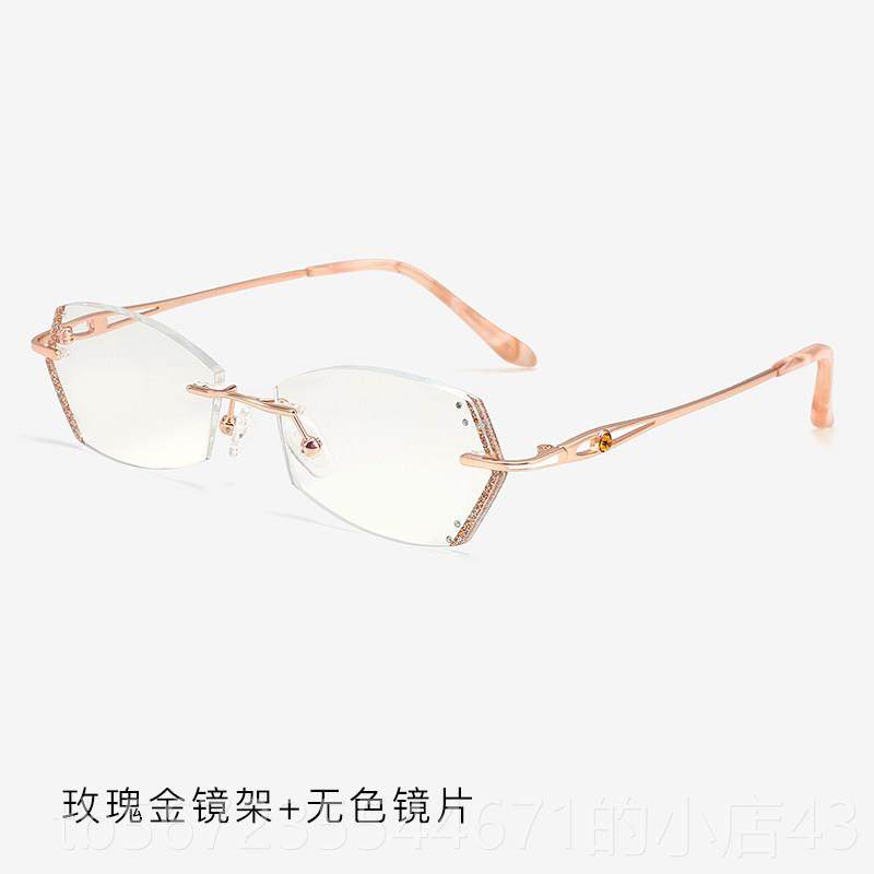 高档无纯钛近视眼框镜钻女超轻薄可配度数平光防蓝韩光辐射护眼镶,ZIPPO/瑞士军刀/眼镜,定制成品光学镜,淘宝优惠券,粉丝福利购,淘宝优惠卷