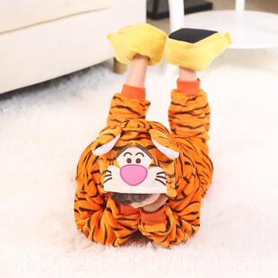 高档大小老虎儿童出演出人服 成虎动老物表演服装 万耶诞节表演出